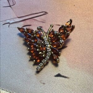 Elegant Butterfly Pendant 925,